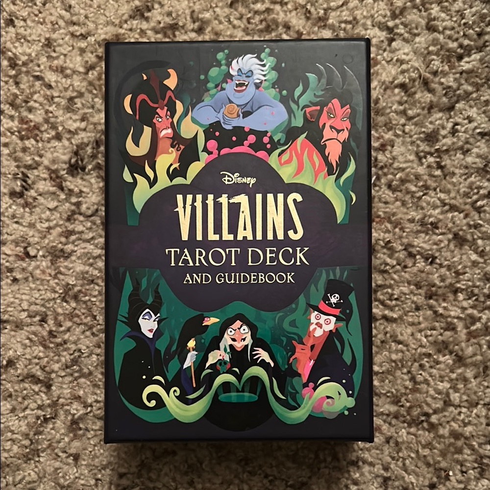 Disney Villains Tarot Deck and Guidebook